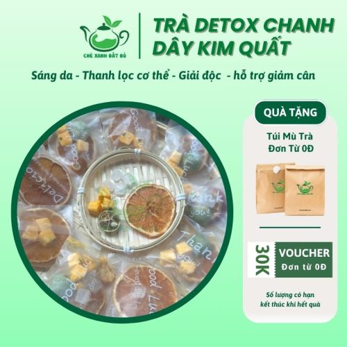 Trà detox chanh dây kim quất