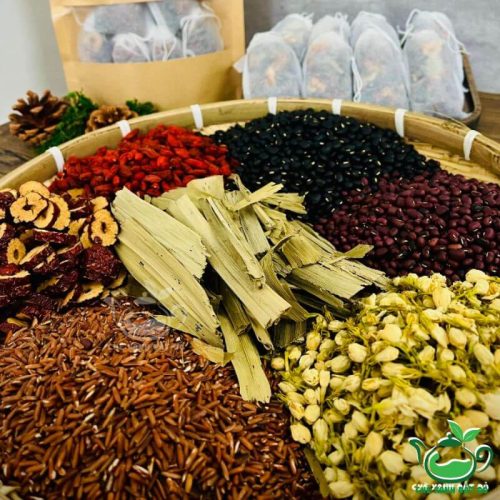 Trà Gạo Lứt Thảo Mộc