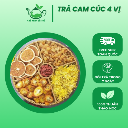 trà cam cúc 4 vị