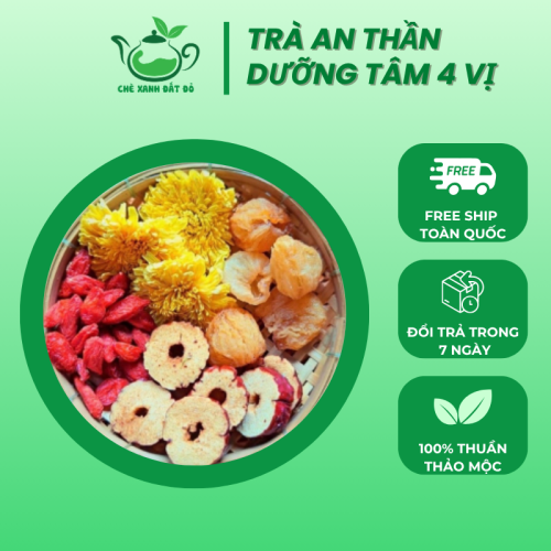 trà an thần dưỡng tâm 4 vị