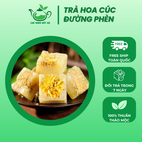Trà Hoa Cúc Đường Phèn Giữ Dáng Đẹp Da Thanh Nhiệt Giải Độc Ngủ Ngon