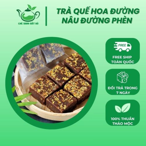Trà Quế Hoa Đường Nâu Đường Phèn