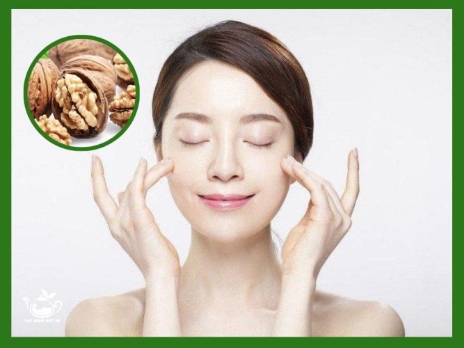 Hạt óc chó giúp làm đẹp da