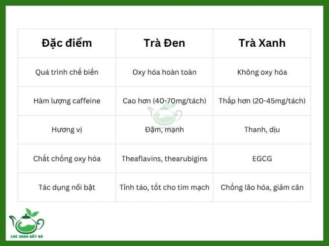trà đen là gì