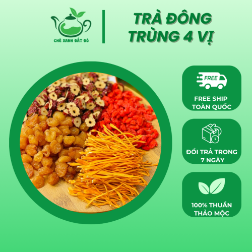 Trà Đông Trùng 4 Vị Thảo Mộc