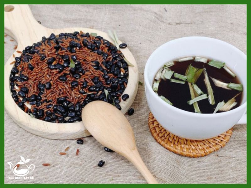 lưu ý khi uống trà đậu đen gạo lứt