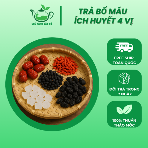 Trà bổ máu ích huyết 4 vị