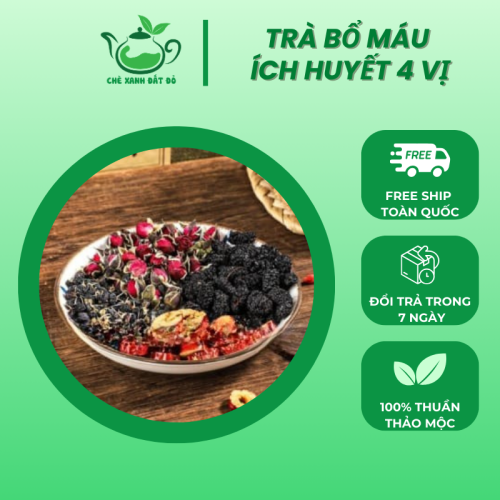 Trà bổ máu ích huyết 4 vị