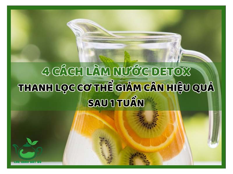 Cách Làm Nước Detox